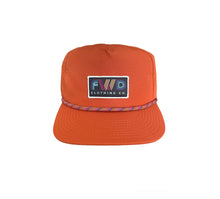 Load image into Gallery viewer, FWD 70s Retro Orange Hat Front View