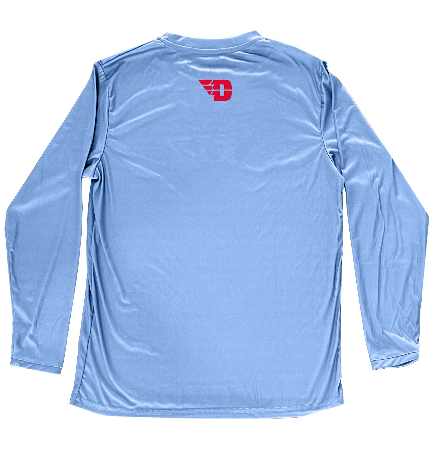 FWD Clothing Co., University Of Dayton Flyers Basketball FLY Long Sleeve Performance Tee Back