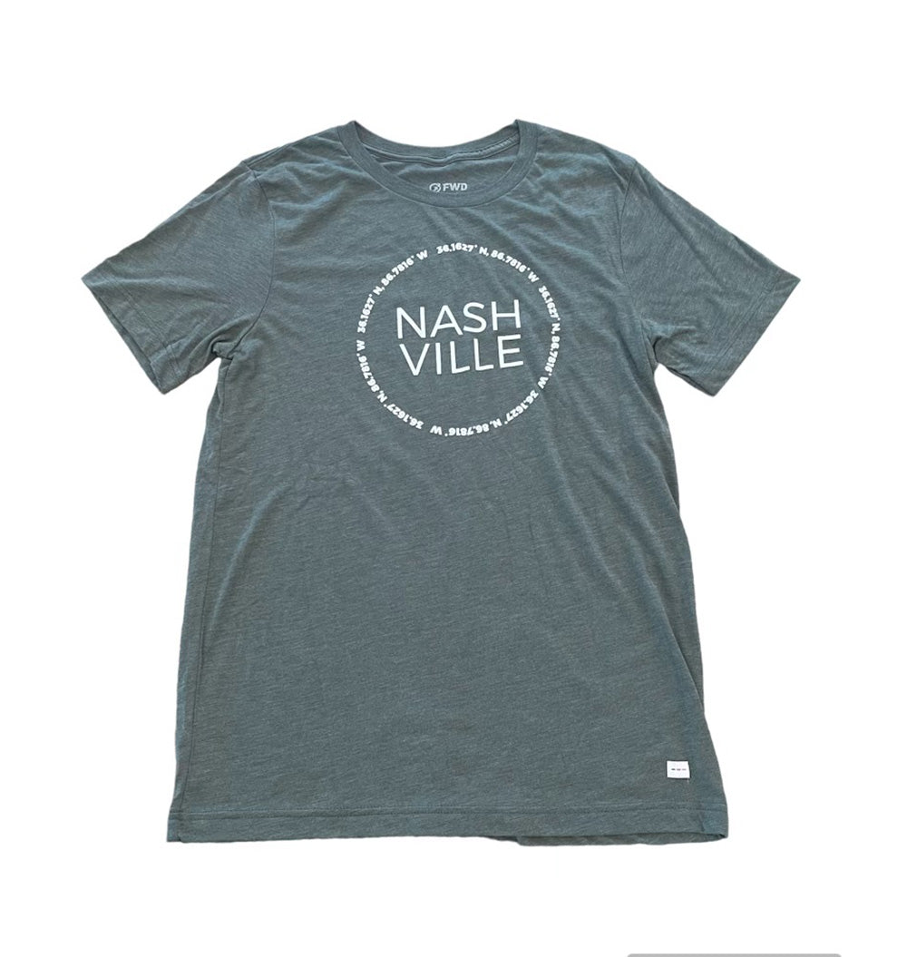 • Nashville Coordinates Green Tee graphic t-shirt
• FWD Nashville coordinates design tee
• Nashville tee casual everyday shirt