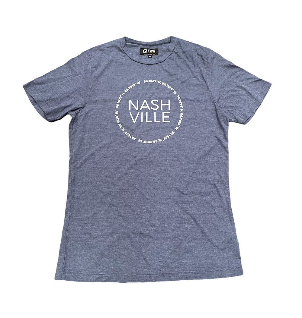 • Nashville Coordinates Blue Tee graphic t-shirt
• FWD Nashville coordinates design tee
• Nashville tee casual everyday shirt