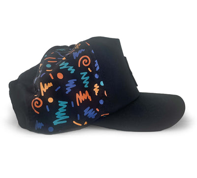 Retro 90s Hexagon snapback