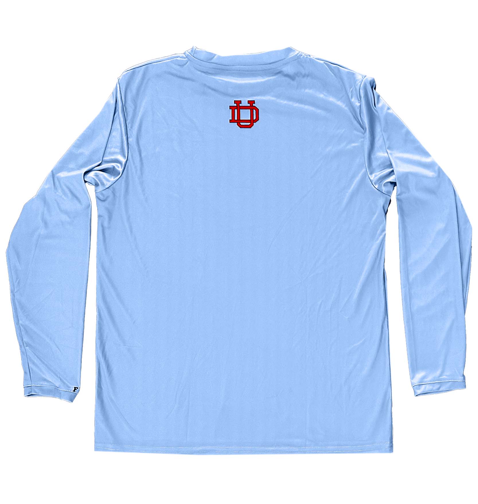 FWD Clothing Co., University Of Dayton Flyers Basketball Rudy Long Sleeve Performance Tee Back