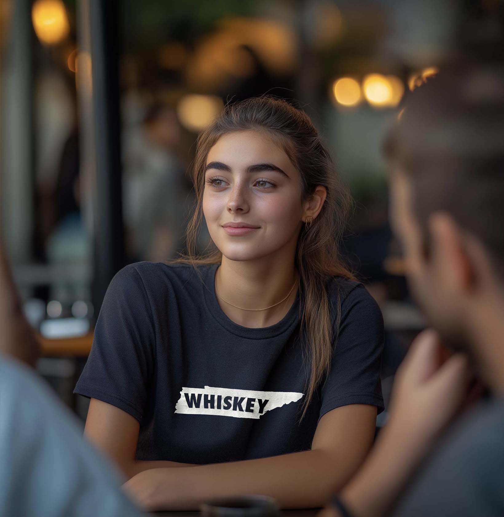 • Tennessee Whiskey Tee graphic t-shirt
• FWD Tennessee Whiskey shirt front
• Tennessee whiskey casual tee