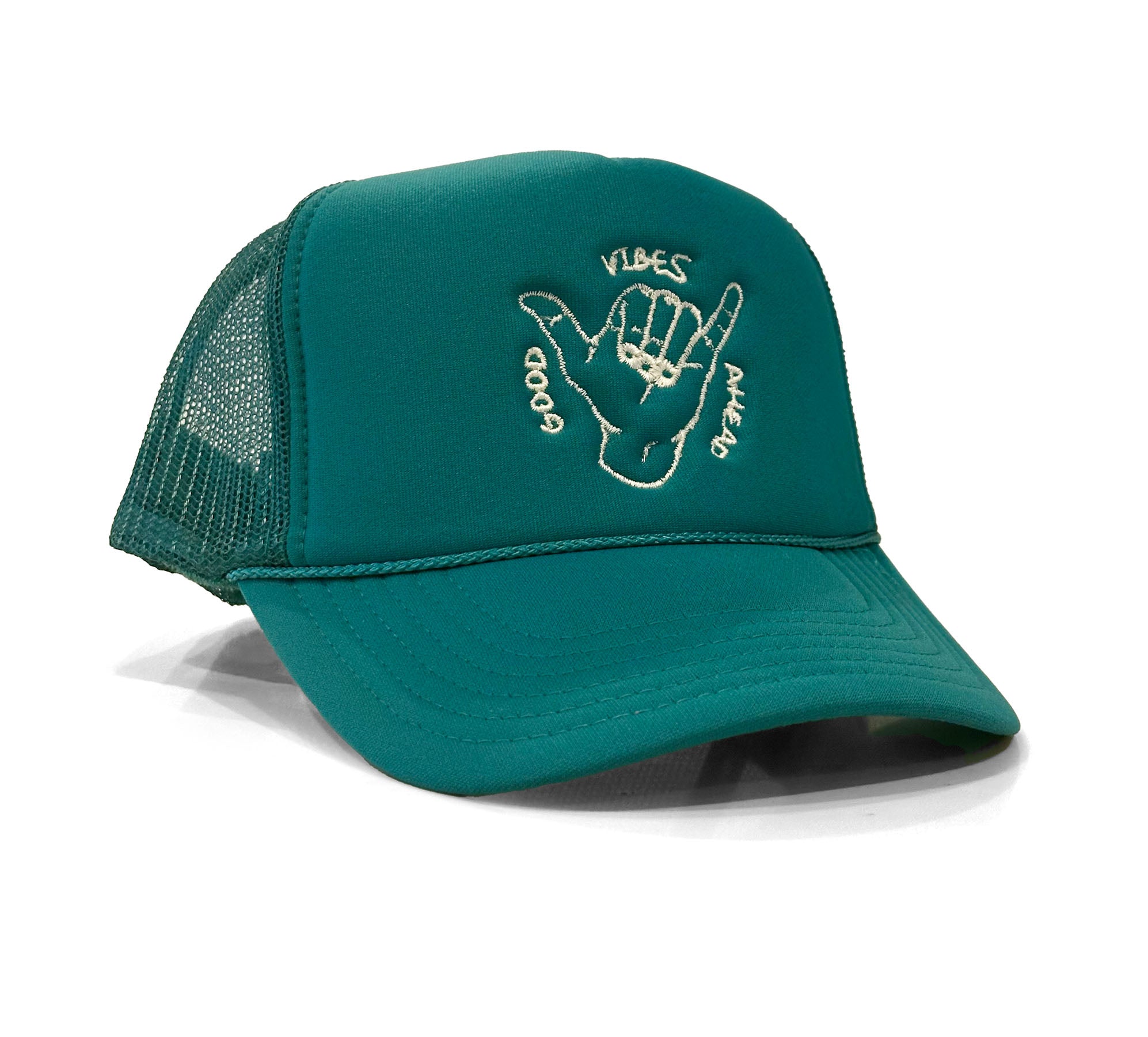 Good Vibes Ahead Hang Ten Trucker Hat