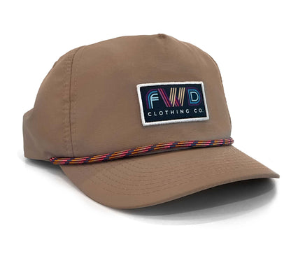 FWD 70s Retro Nylon Rope Hat