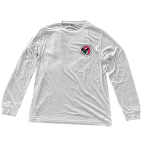 FWD Surf White Long Sleeve Shirt Front View
