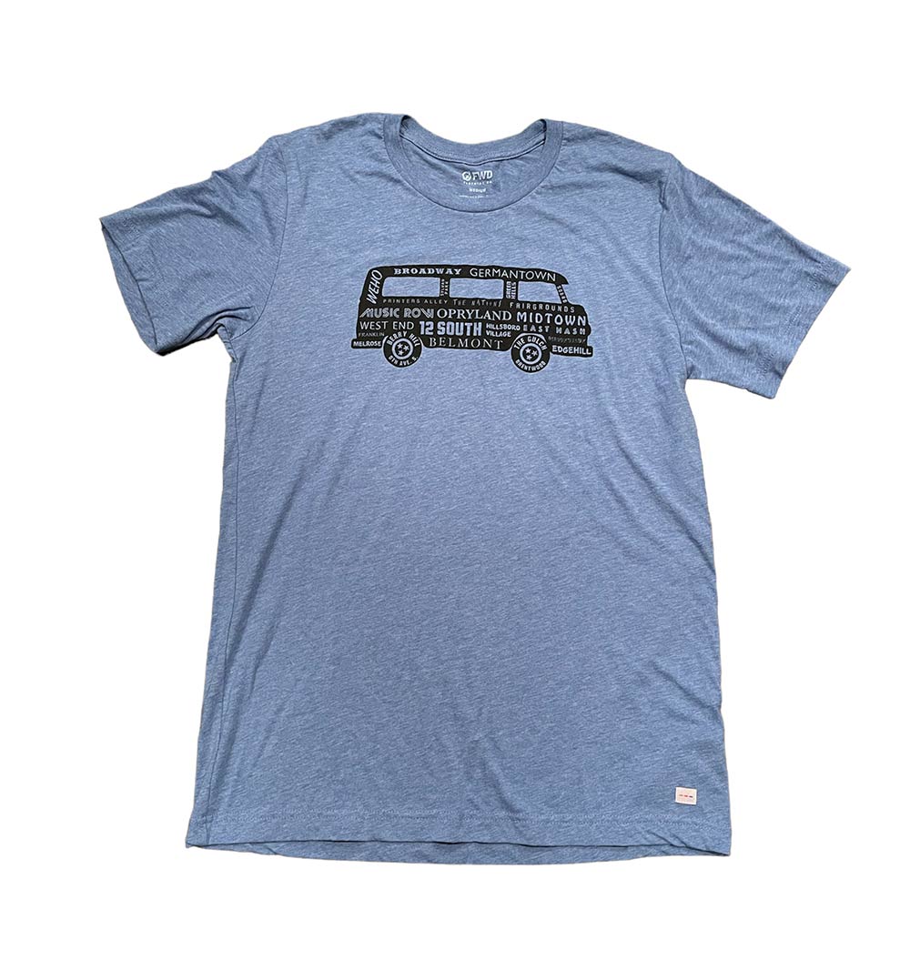 Bussin’ Around Nashville Tee