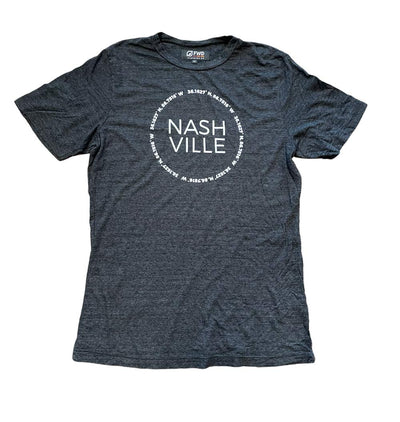 Nashville Coordinates Tee – City Graphic T-Shirt